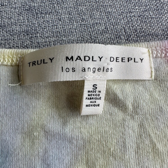 Urban Outfitters Rainbow Crop Top - Picture 2 of 4